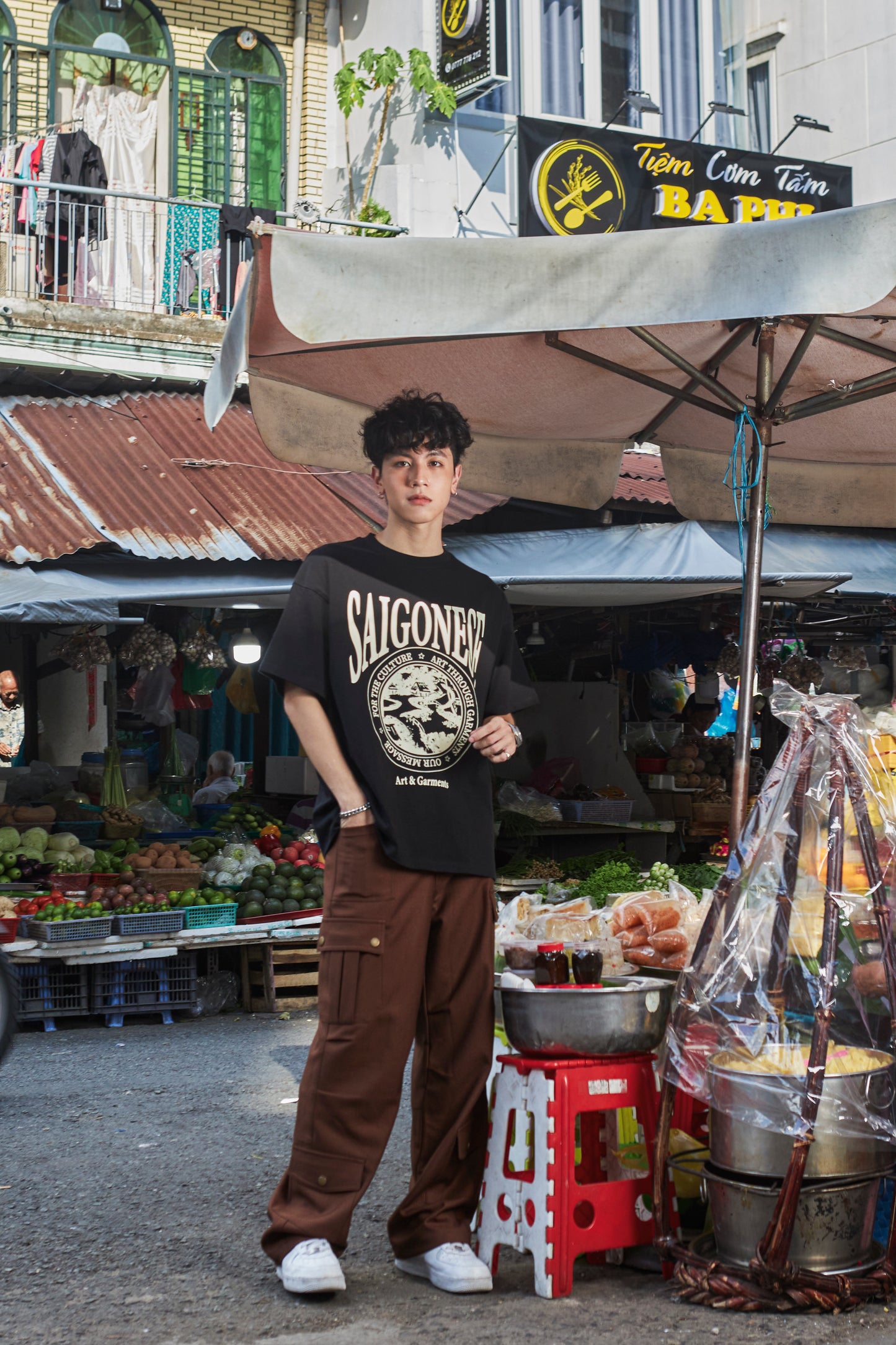NCS® Saigonese Graphic Tee (Black)