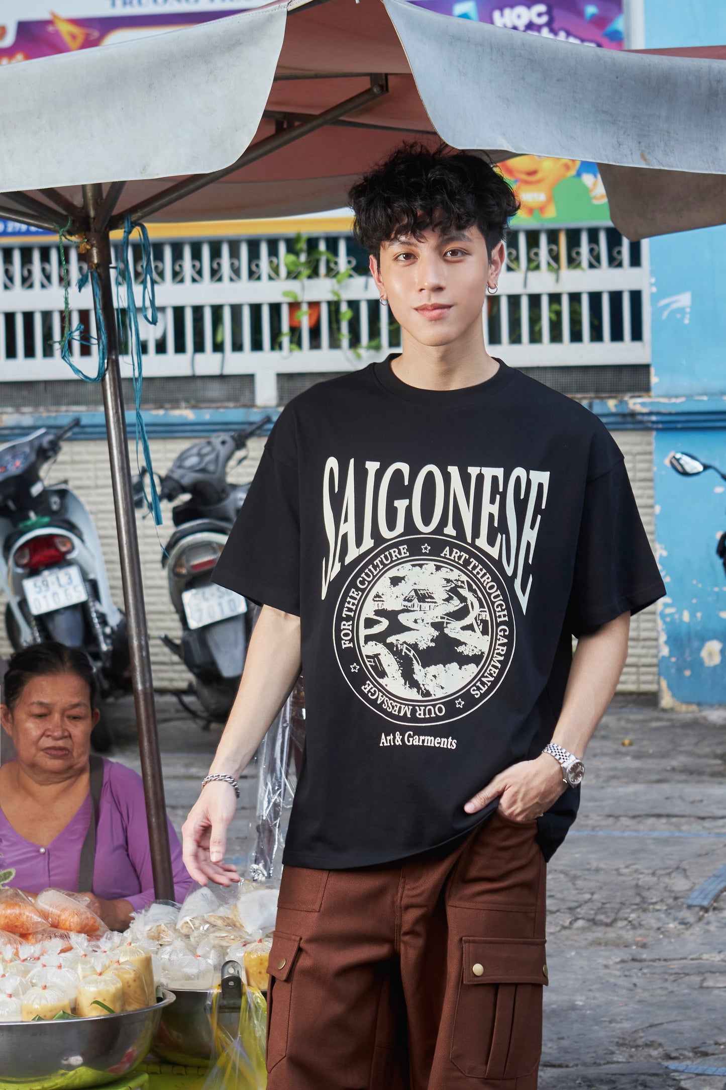 NCS® Saigonese Graphic Tee (Black)