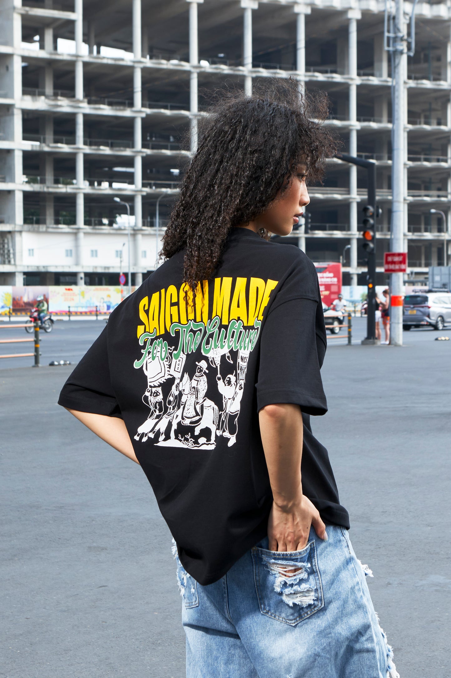 NCS® Saigon Made Graphic Tee (Black)
