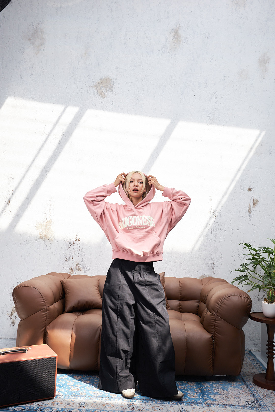 NCS® Saigonese Hoodie (Salmon Pink)