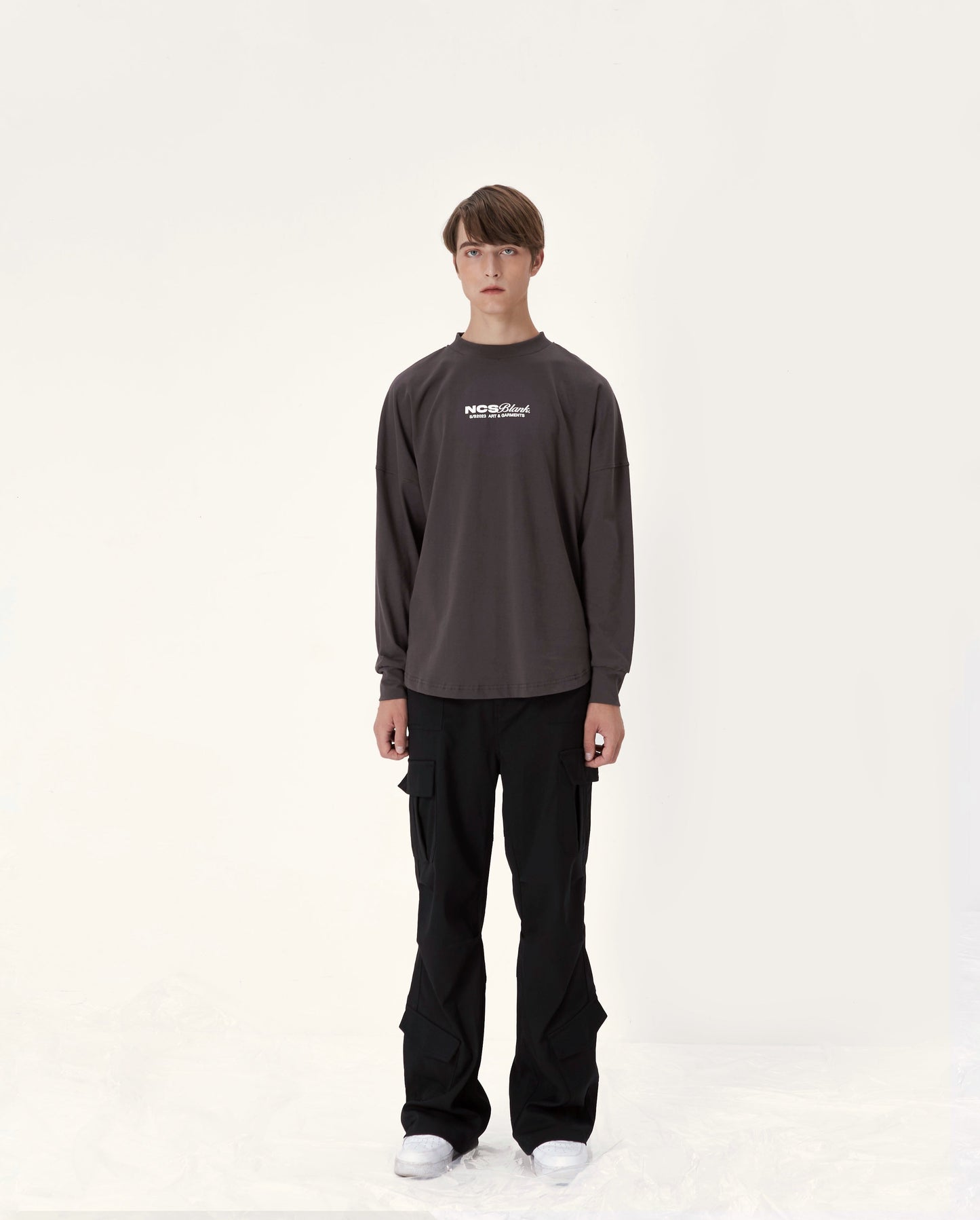 NCS® Canvas Long Sleeves (Charcoal) - NOCONTROLSTUDIO