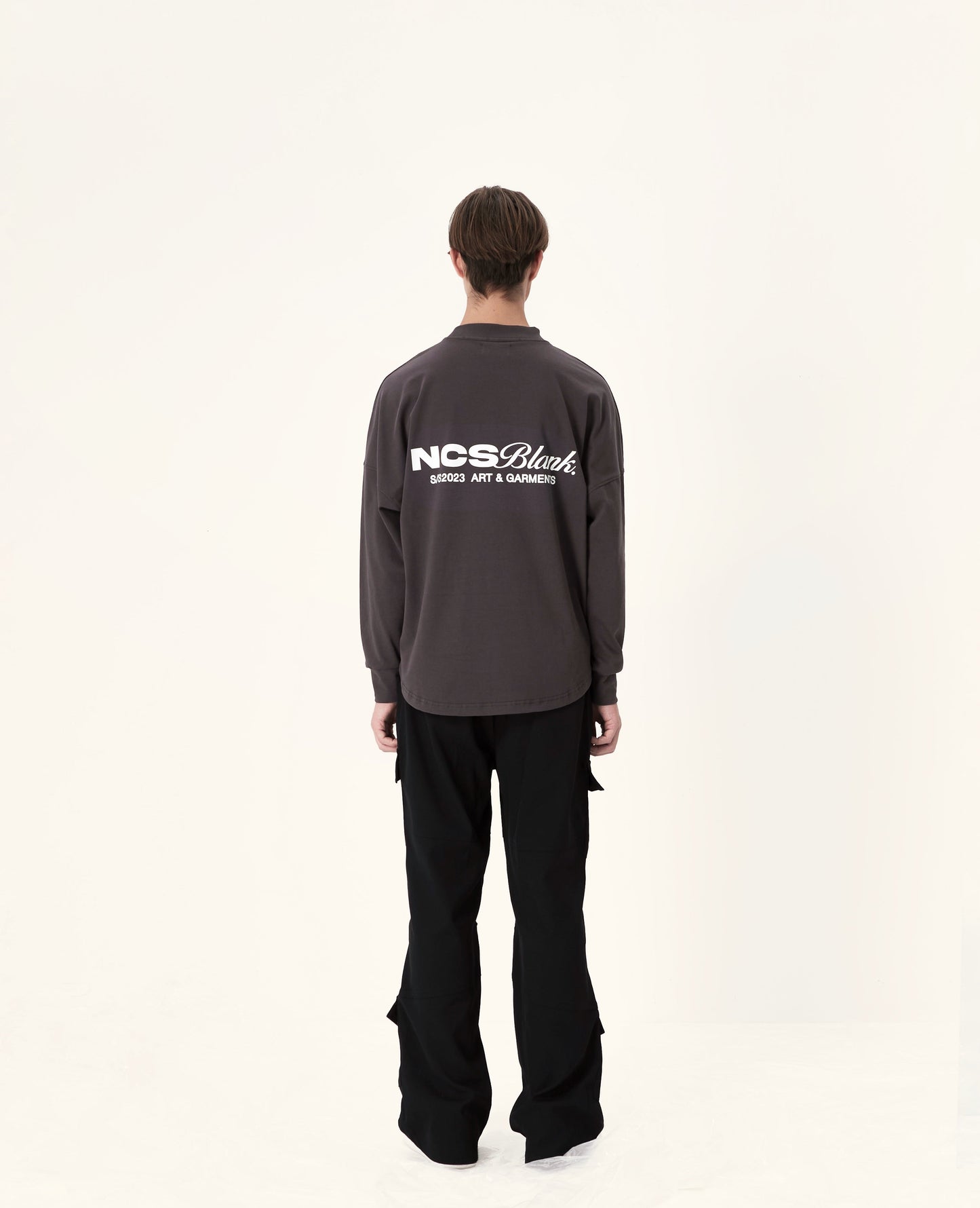 NCS® Canvas Long Sleeves (Charcoal) - NOCONTROLSTUDIO