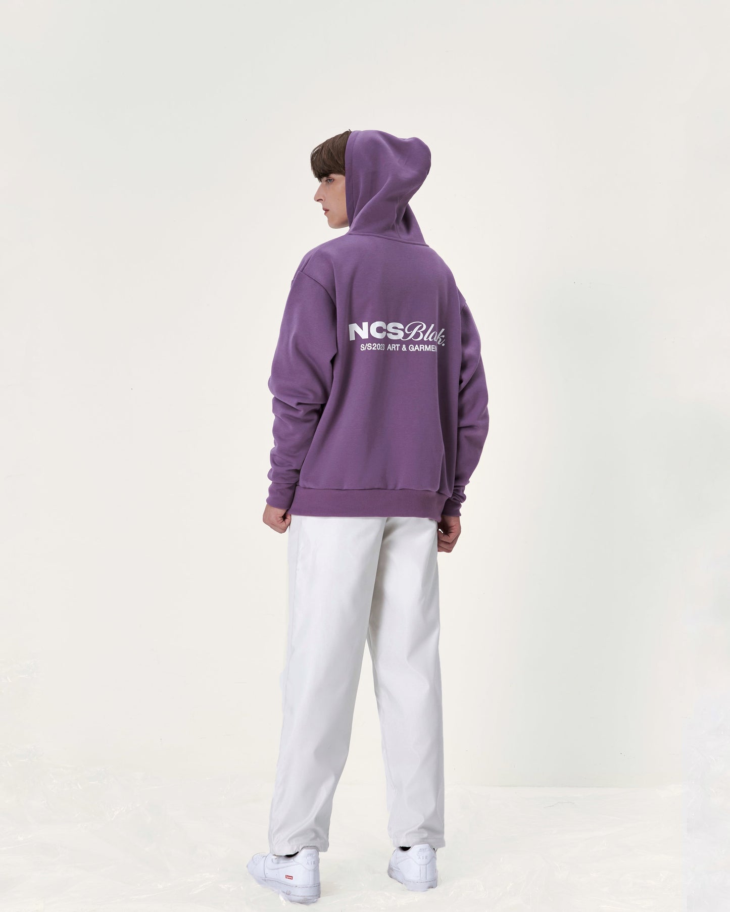 NCS® Canvas Zip Hoodie (Mauve) Hoodie My Store