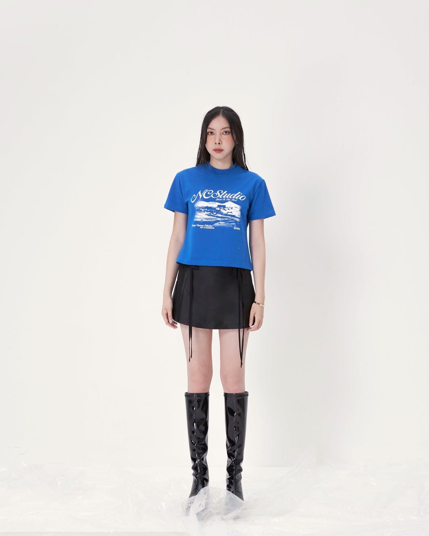 NCS® Heritage Baby Tee (Cobalt Blue) - NOCONTROLSTUDIO