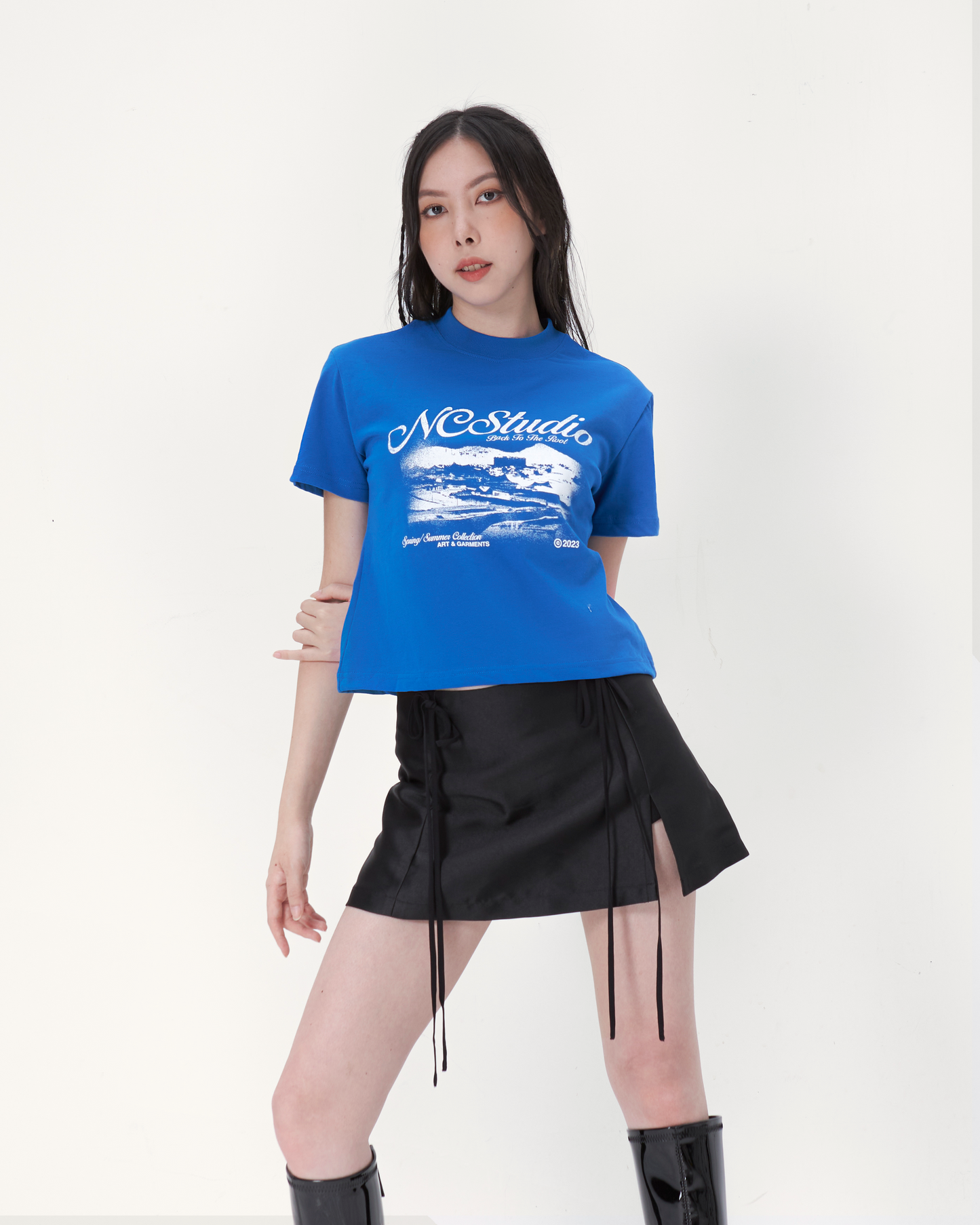 NCS® Heritage Baby Tee (Cobalt Blue) - NOCONTROLSTUDIO