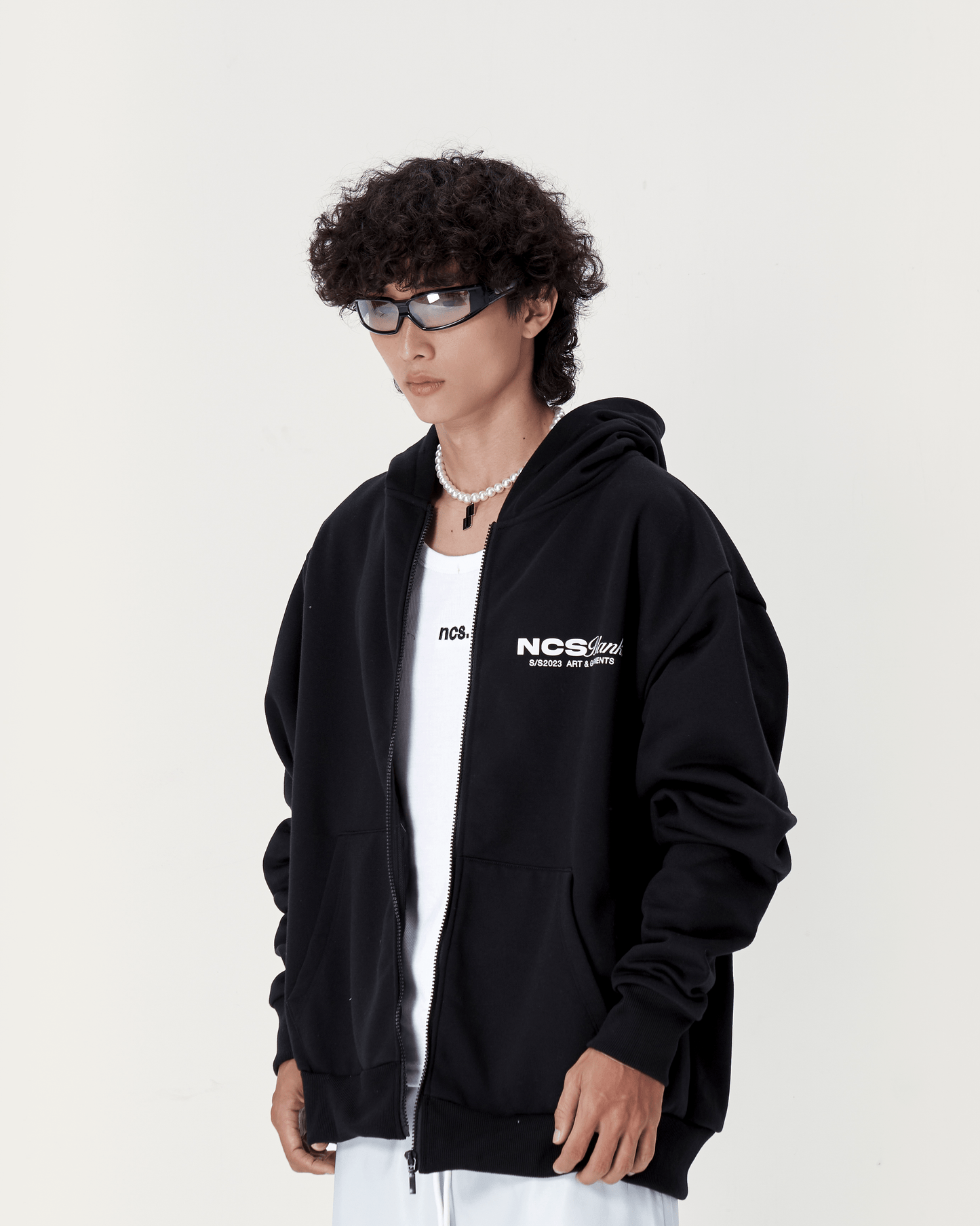 NCS® Canvas Zip Hoodie (Black) Hoodie My Store