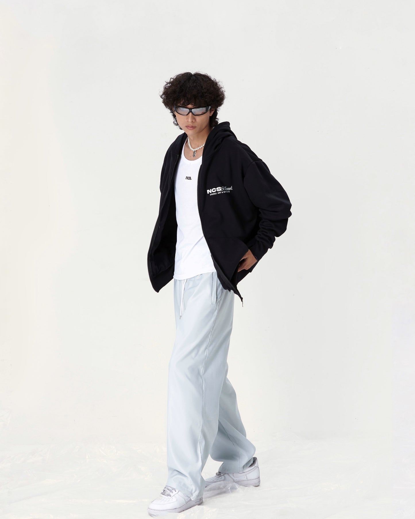 NCS® Canvas Zip Hoodie (Black) Hoodie My Store