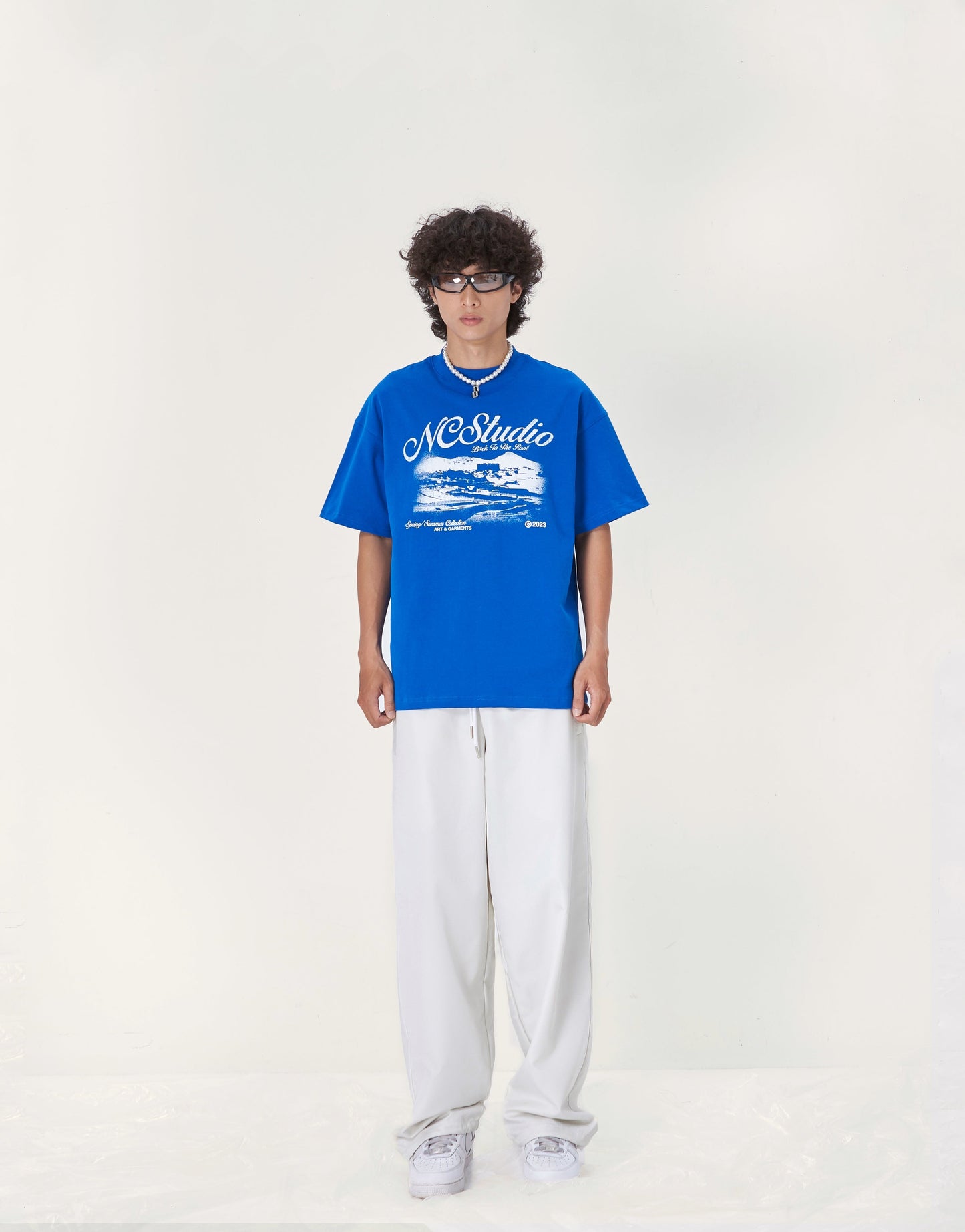 NCS® Heritage Tee (Cobalt Blue) - NOCONTROLSTUDIO