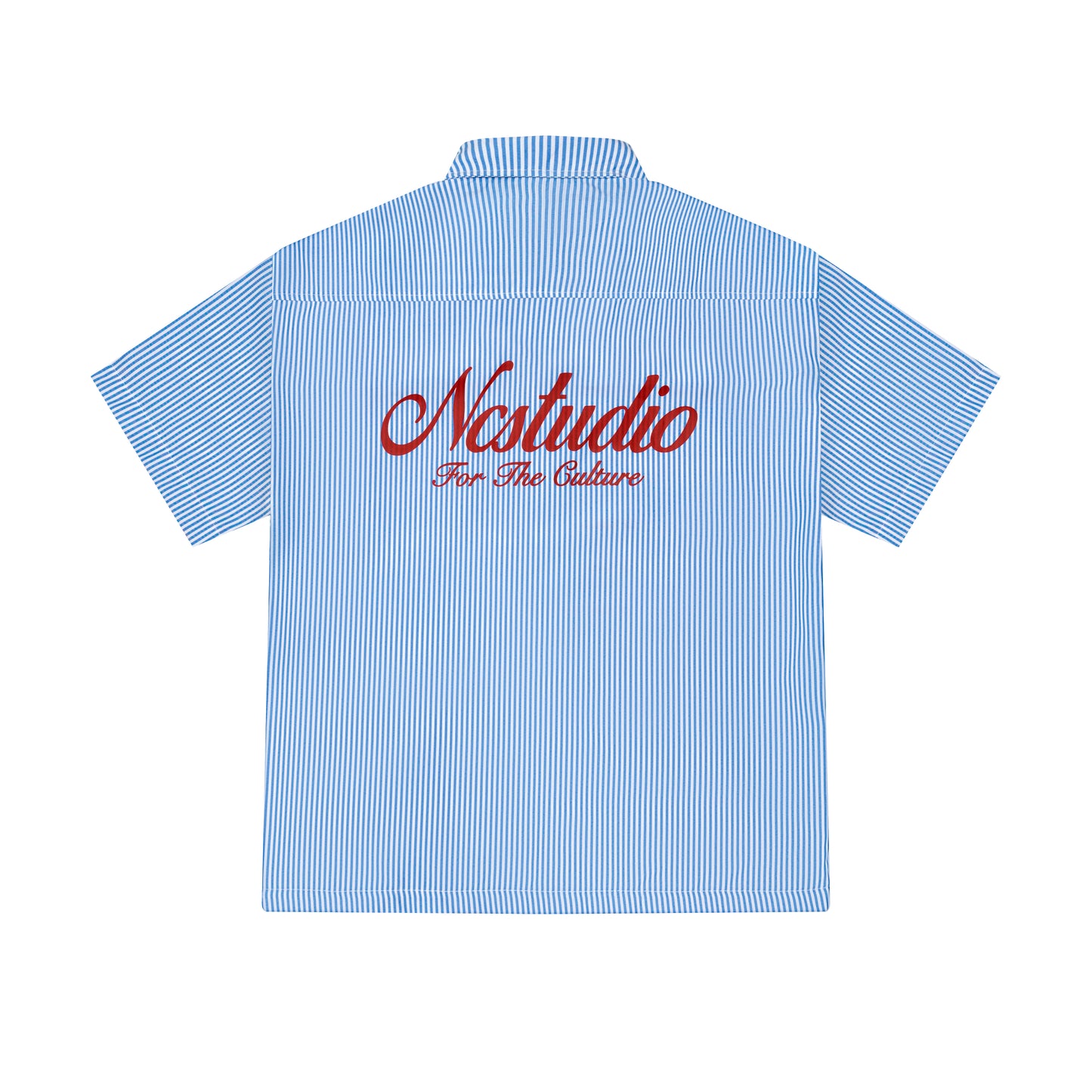 NCS® Striped Oxford Shirt (Blue)