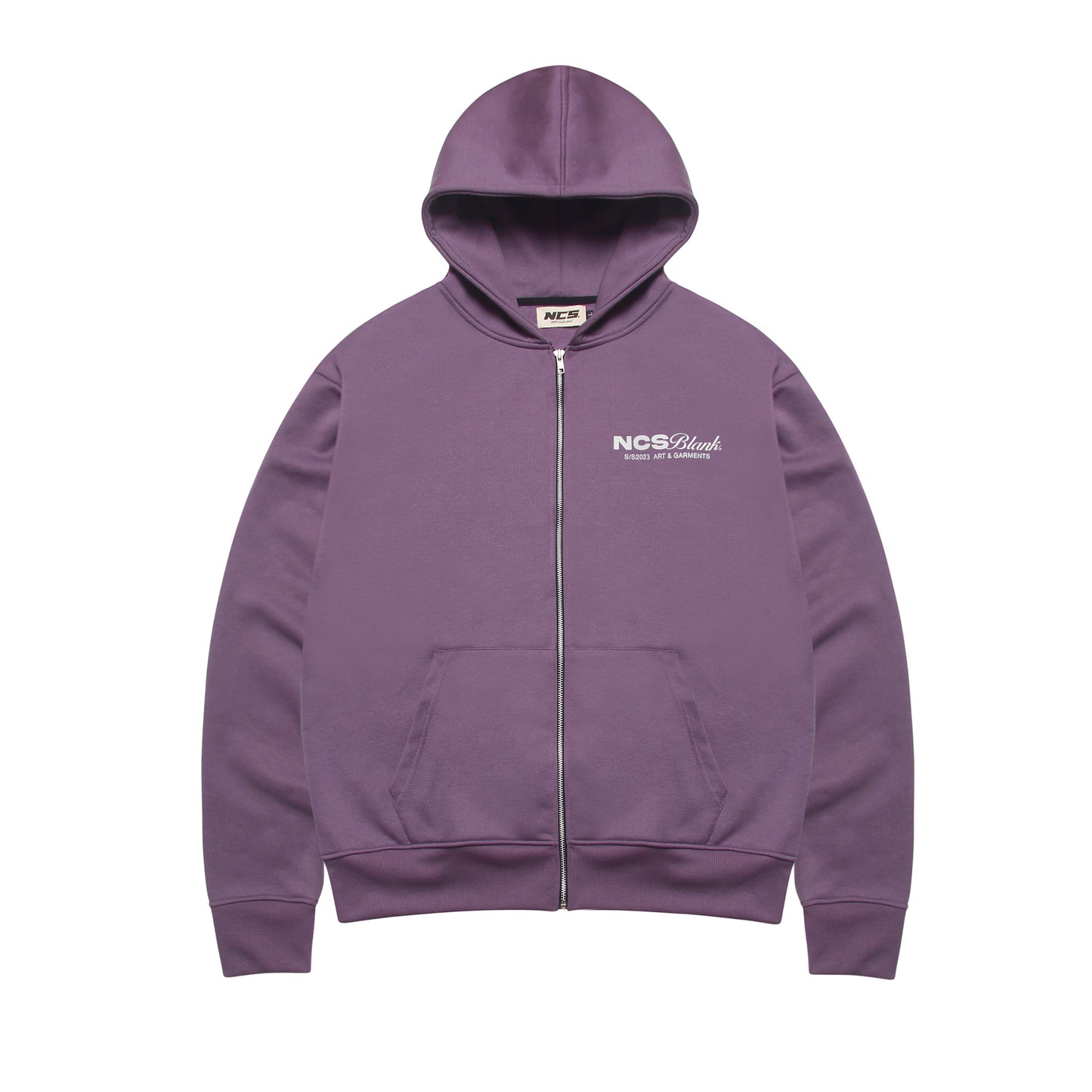 NCS® Canvas Zip Hoodie (Mauve)
