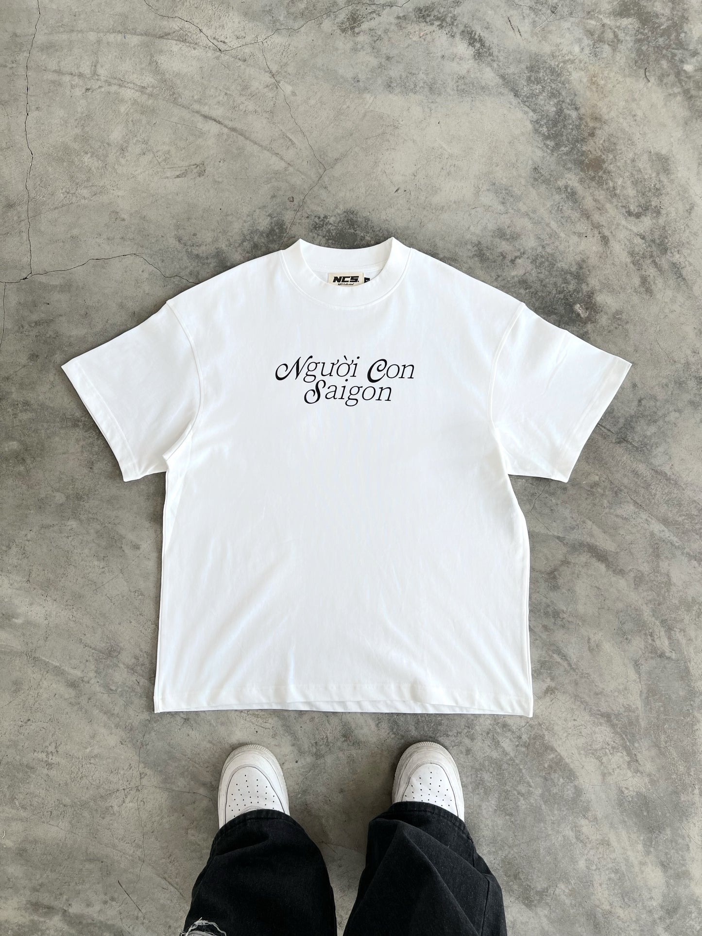 "Nguoi Con Saigon" Tee (White)