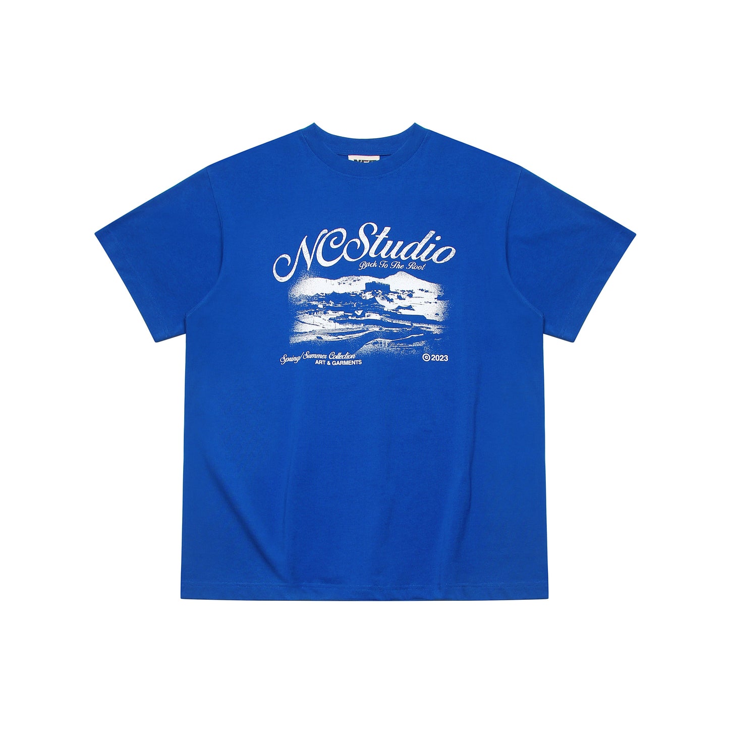 NCS® Heritage Tee (Cobalt Blue) - NOCONTROLSTUDIO