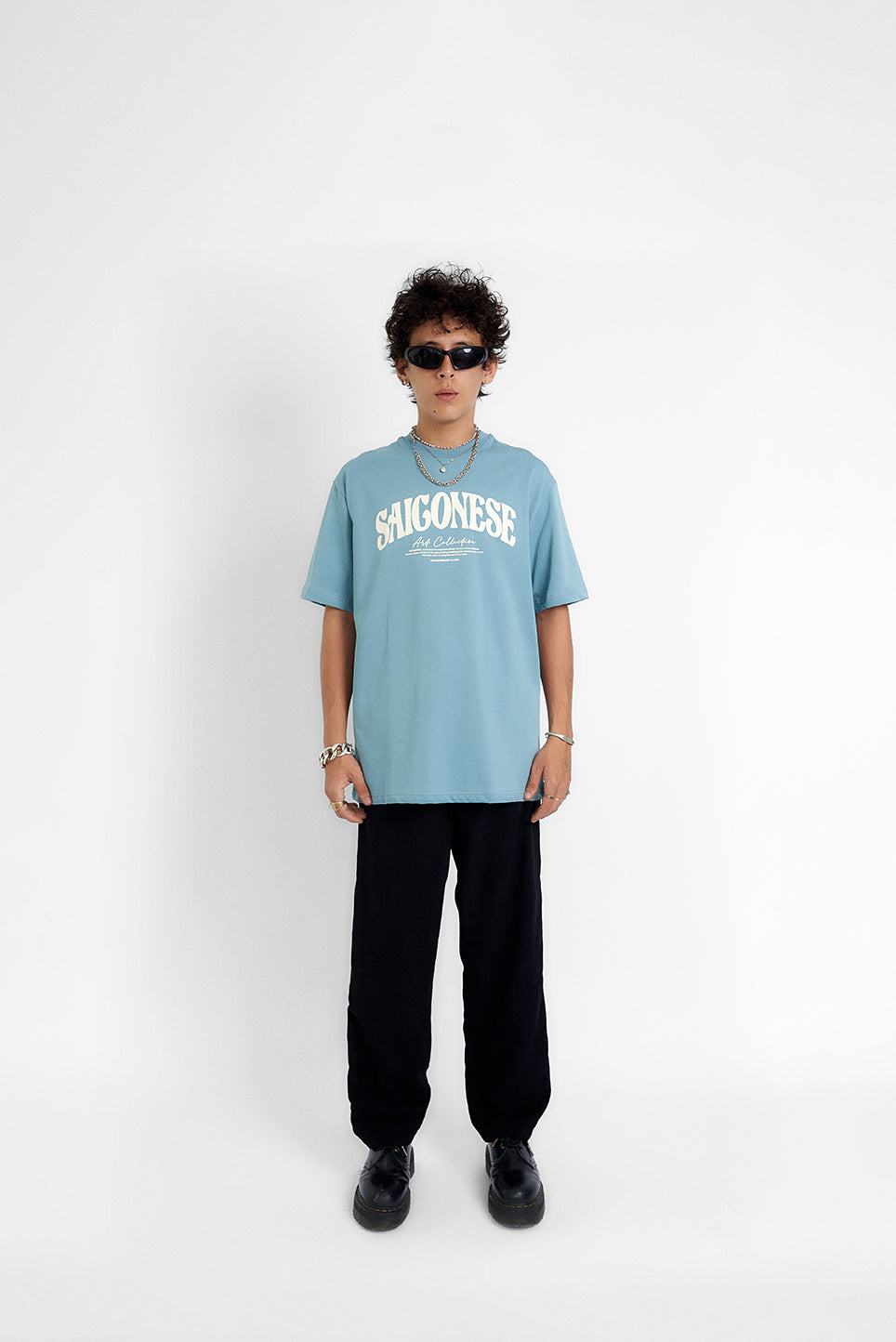 NCS® Saigonese Tee (Stone Blue) - NOCONTROLSTUDIO