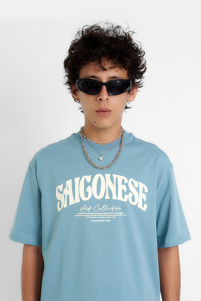 NCS® Saigonese Tee (Stone Blue) - NOCONTROLSTUDIO