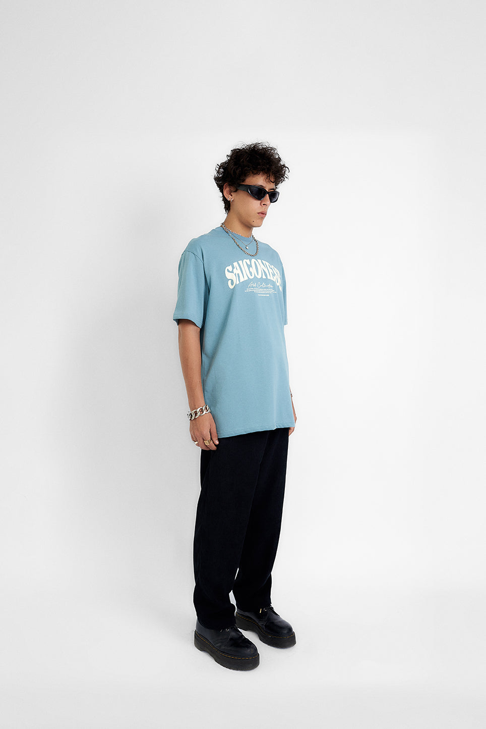 NCS® Saigonese Tee (Stone Blue) - NOCONTROLSTUDIO