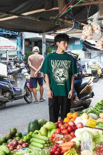 NCS® Saigonese Graphic Tee (Forest Green)