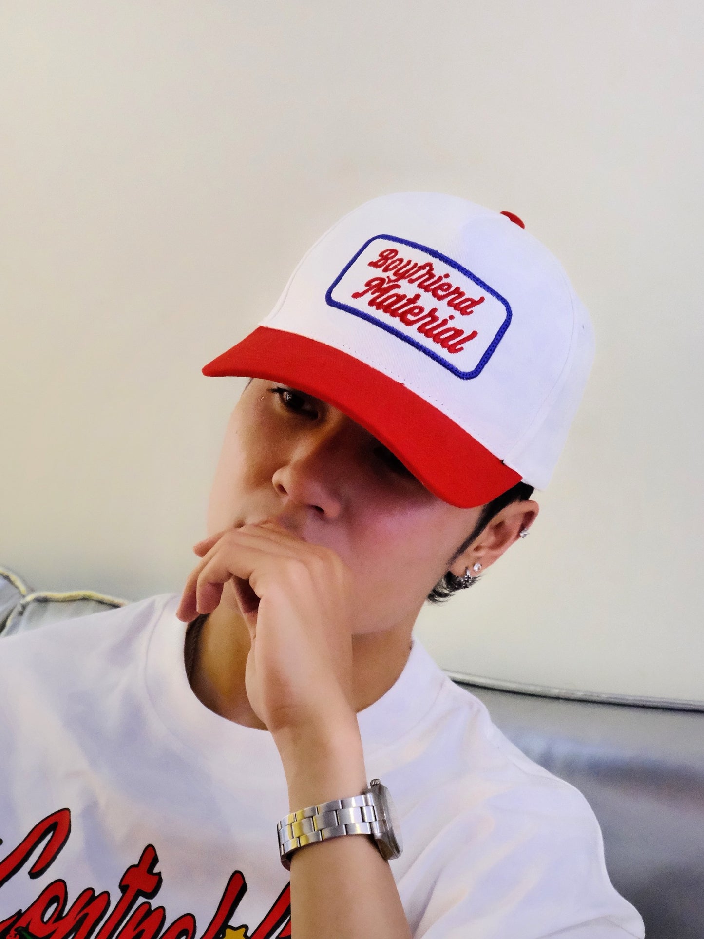 "Boyfriend Material" Cap