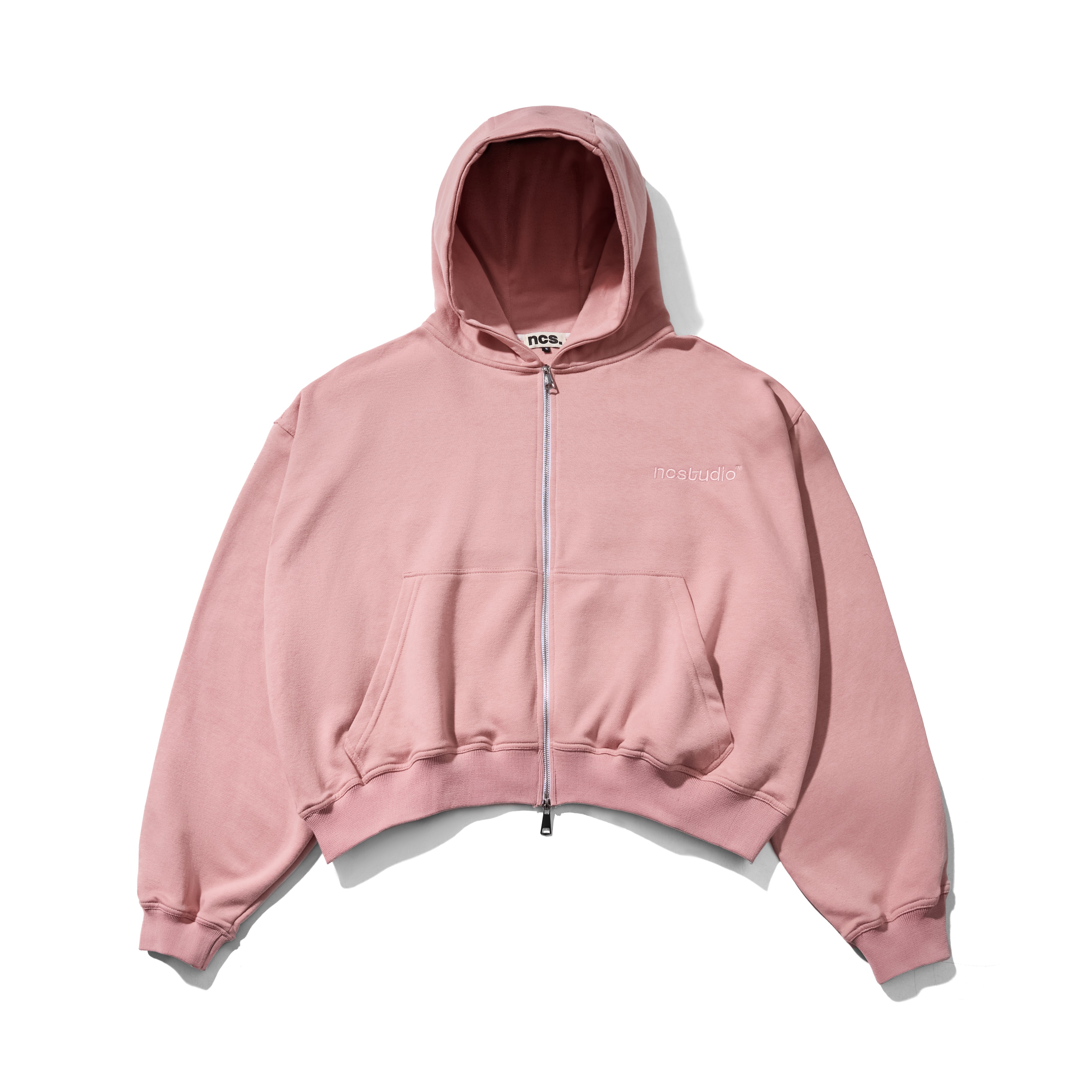 NCS Made By Saigonese Zip Hoodie Salmon Pink NOCONTROLSTUDIO