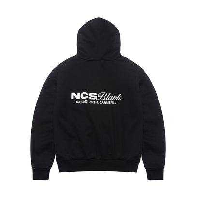 NCS® Canvas Zip Hoodie (Black) - NOCONTROLSTUDIO